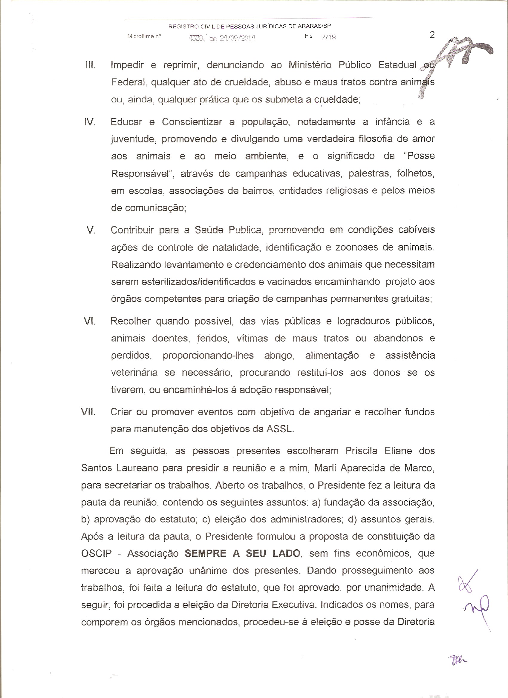 ata fundacao de 2014