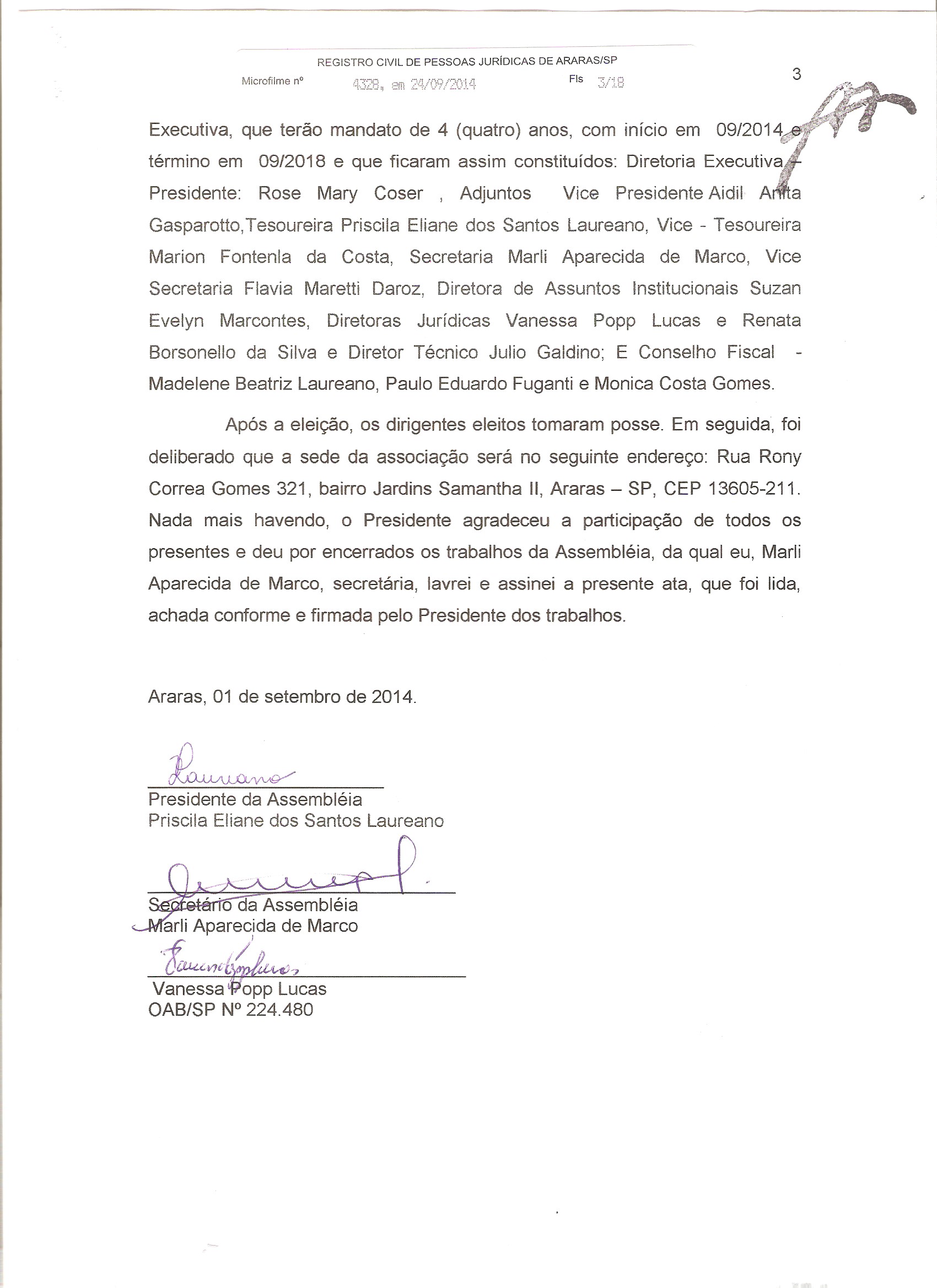 ata fundacao de 2014