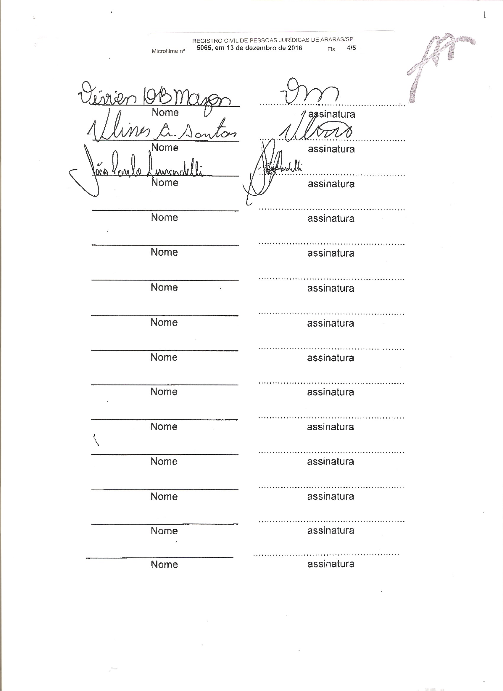 ata novembro de 2016