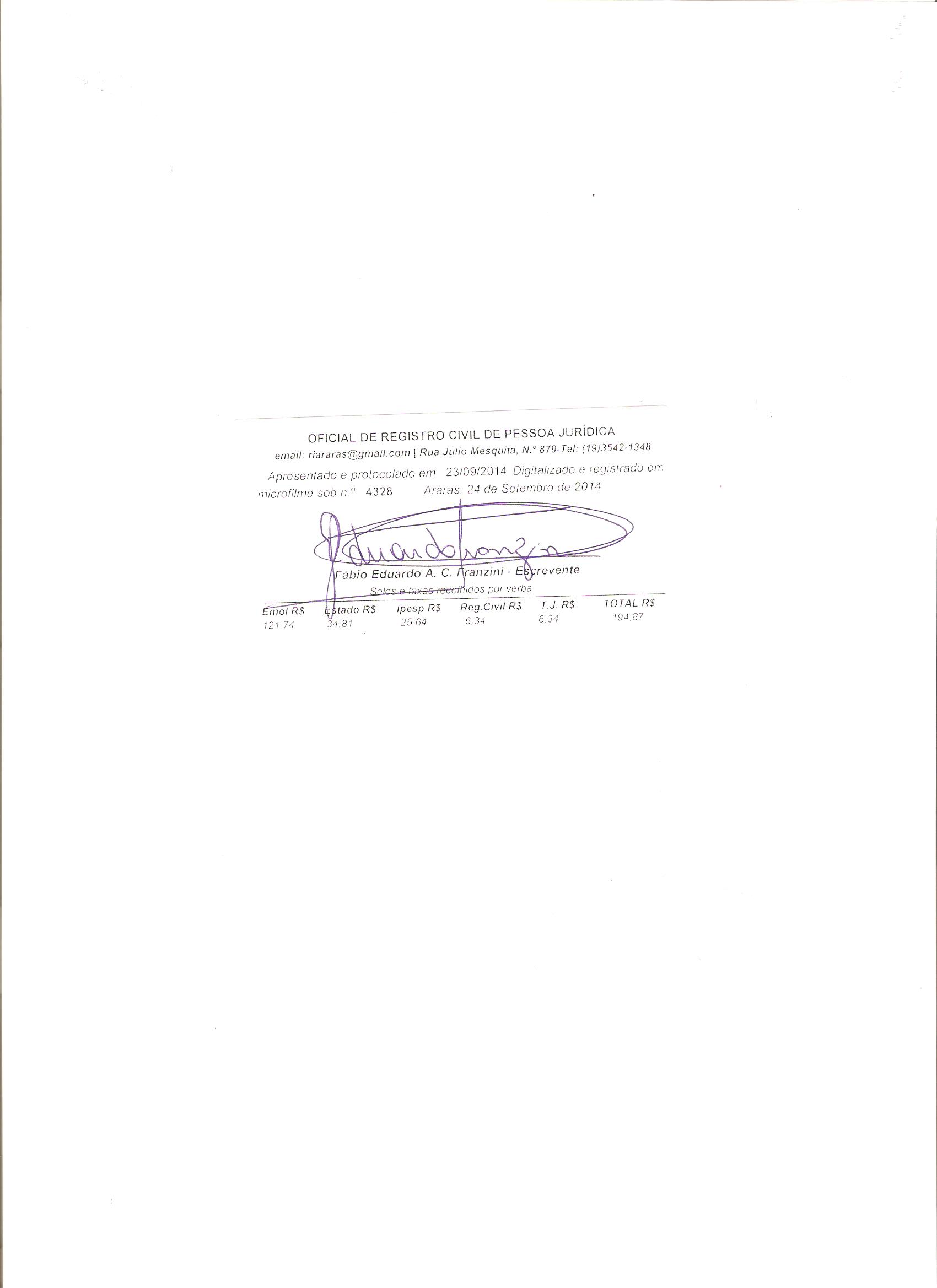 ata setembro de 2014